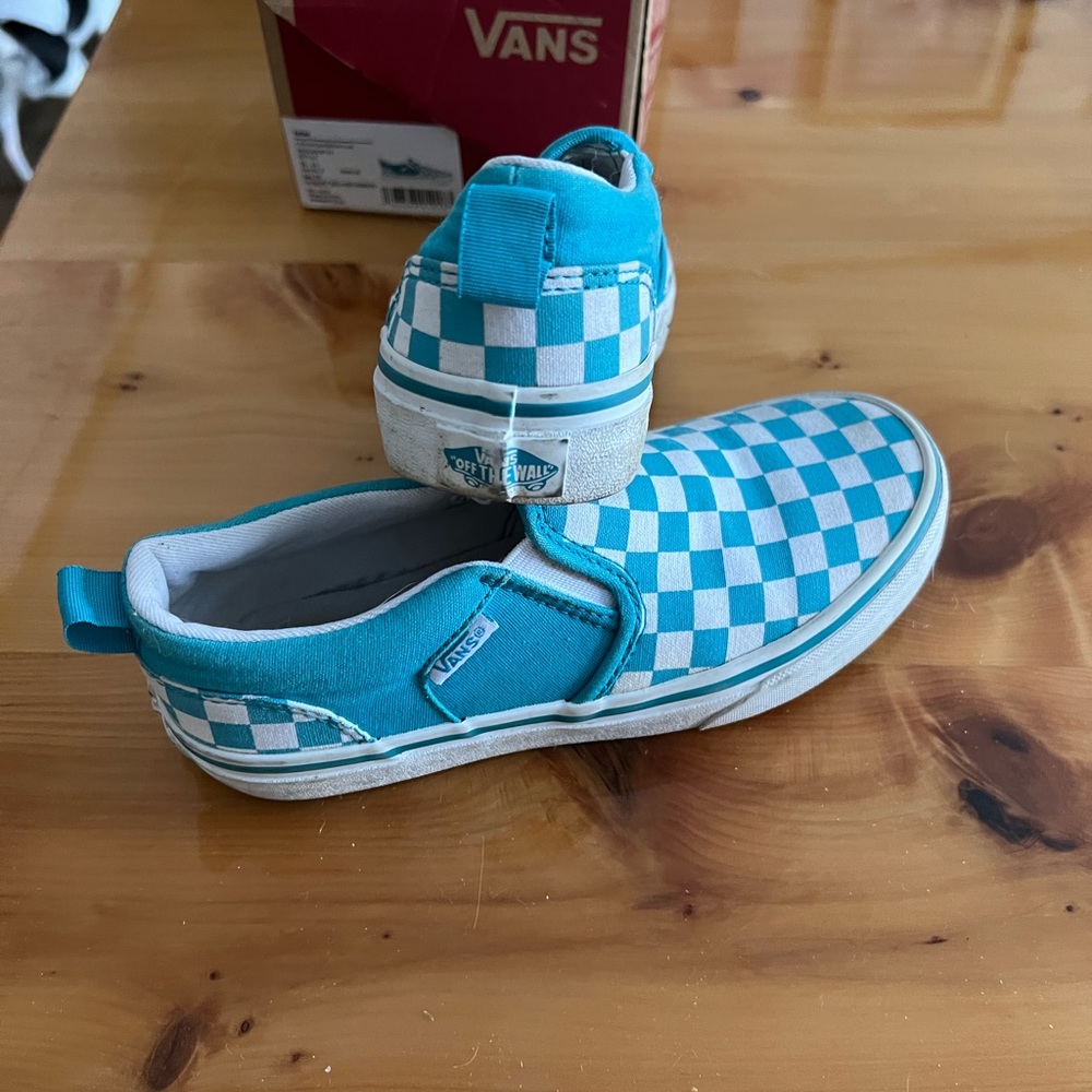 Vans slip on vans.